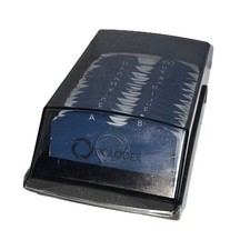 Vtg Rubbermaid Rolodex Desktop File Organizer w/ Alphabet Dividers  Blank Cards