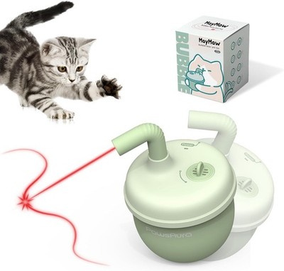 estbicn Automatic Laser Cat Interactive Toy  SelfBalancing 360° AutoSpin Lase...