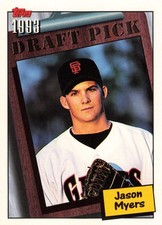 Jason Myers 1994 Topps #754 San Francisco Giants