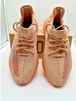 Adidas Yeezy Boost 350 V2 Clay Mens Size 13 EG7490 Orange Earth Tone Sneakers