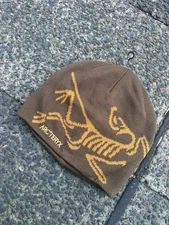Arc'teryx Bird Head Toque Beanie Brown Merino Wool Winter Hat - NWT