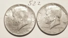 KENNEDY HALF DOLLAR,  90% SILVER,  1964-P,  1964-P,-------522