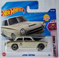 Hot Wheels - Lotus Cortina - Weiß - Compact Kings 2025 - HYW46