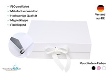 Magnetbox mit Schleife, verschiedene Formate ...