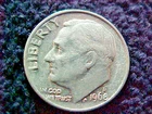 1968 P DIME CIRCULATED