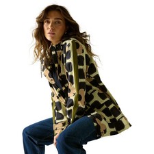 Regatta Womens Orla Kiely Mid length Waterproof Jacket