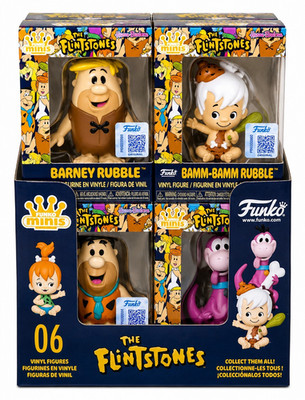 Funko Minis The Flintstones Vinyl Figure 12-Pack Boxed Set Display Box #06