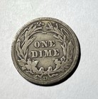 1914-D Barber Dime Coin — photo 2