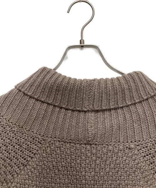 Drumohr Shawl collar double cardigan brown - product detail image 4