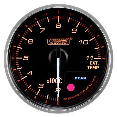 Prosport Premium Anzeige EGT 52mm Bernstein