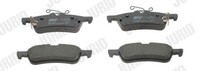 Jurid 572588J Bremsbelagsatz, Scheibenbremse For Daihatsu Honda Toyota