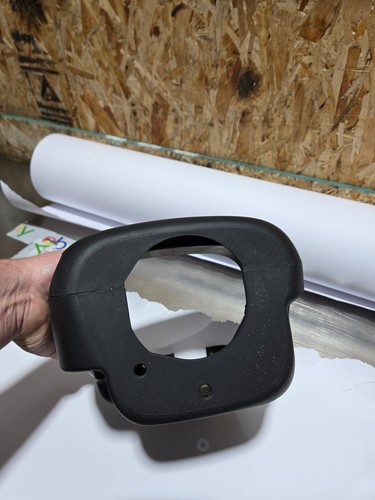 03-06 HONDA ELEMENT STEERING COLUMN WHEEL COVER TRIM SURROUND CLAM SHELL BLACK O - Picture 4 of 6