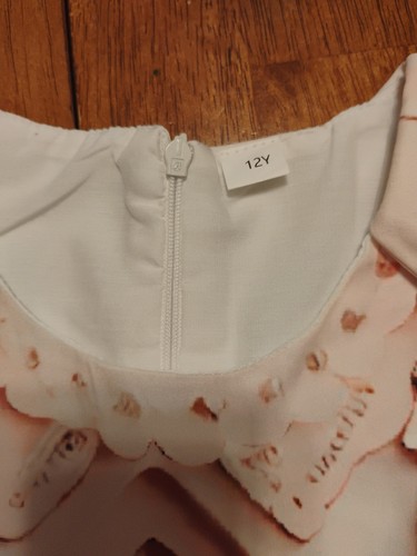 Girl's Castle Twirl Dress Size 12 Yr Lined NWOT Never Worn - Picture 6 of 12