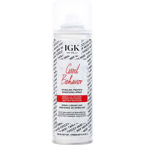 РАЗГЛАЖИВАЮЩИЙ СПРЕЙ С ПРОТЕИНОМ СПИРУЛИНЫ IGK by IGK GOOD BEHAVIOR, 5,6 УНЦИИ