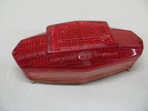 Orig.Italian Lambretta J Range/CENTO/J125 "C.E.V " Rear Light Lense+Gasket  NOS - Picture 1 of 7