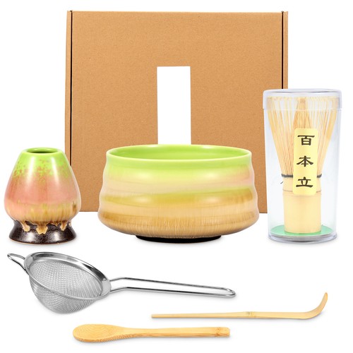 7Pcs Matcha Whisk Set Elegant Matcha Tea Set Complete Matcha Making Set} - Picture 14 of 17