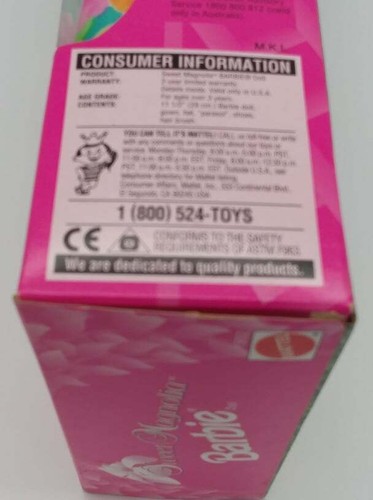 1996 Mattel Sweet Magnolia Barbie 15652 NRFB - Picture 11 of 12