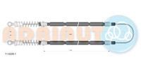 Adriauto Handbremsseil Bremsseil Hinten FüR Fiat Seicento/600 Cinquecento