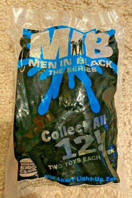 1998 / 2002 MEN IN BLACK BLACK BURGER KING KIDS MEAL TOY - U PICK
