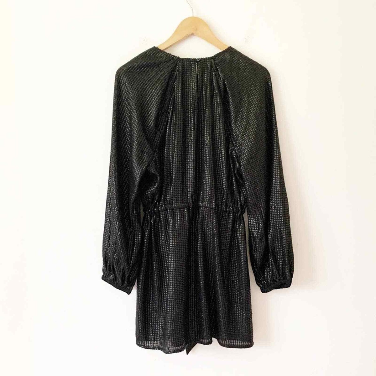something navy sequin dress NEW Something Navy sequinblack mini dress S