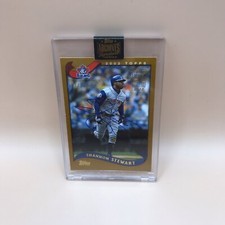 2022 Topps Archives Shannon Stewart Autograph Auto #/72 Blue Jays