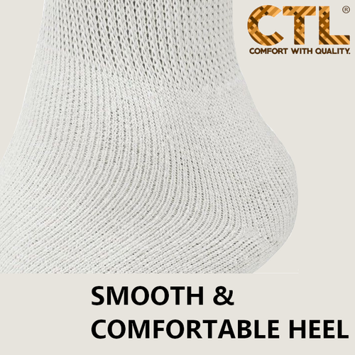 6-12 Pairs Mens Non Elastic Diabetic Work Sports Socks Loose Soft Grip Top 6-11 - Picture 10 of 15
