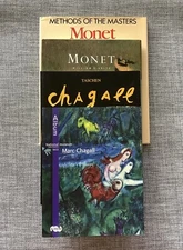 RARE 4-Book SET Chagall & Monet: Methods of the Masters, Seitz, Taschen