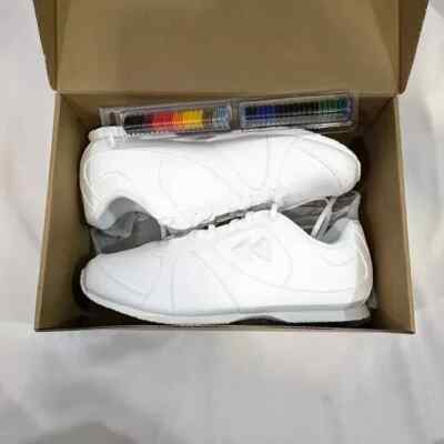 NEW Kaepa Cheerful White Cheer Shoes / Cheerleading Sneakers -  Youth 10