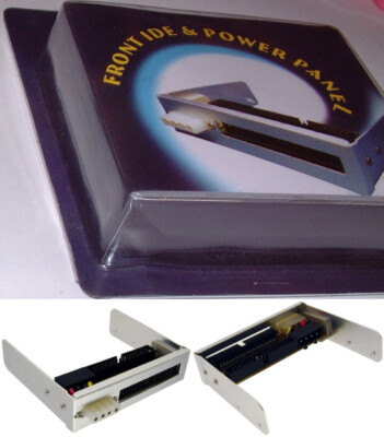 3.5''Bay,4pin Molex Power+40pin IDE/PATA,Port mount/mountable in/up Front of Case
