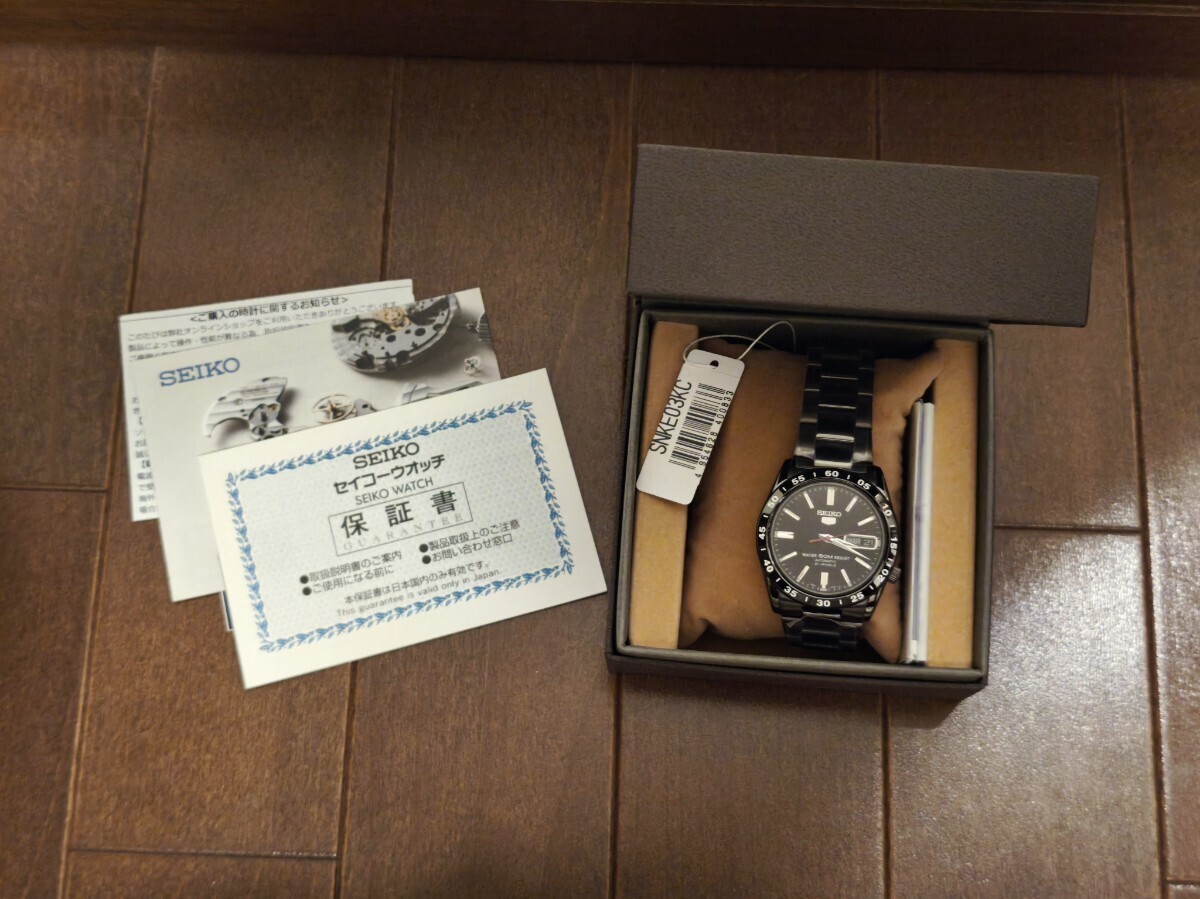 Seiko 5 SNKE03KC Automatic Watch Black from Japan | eBay