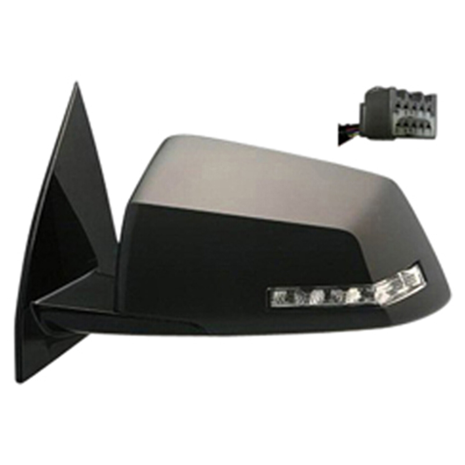 New Driver Side Left Heat Signal Manual Folding Power Door Mirror 