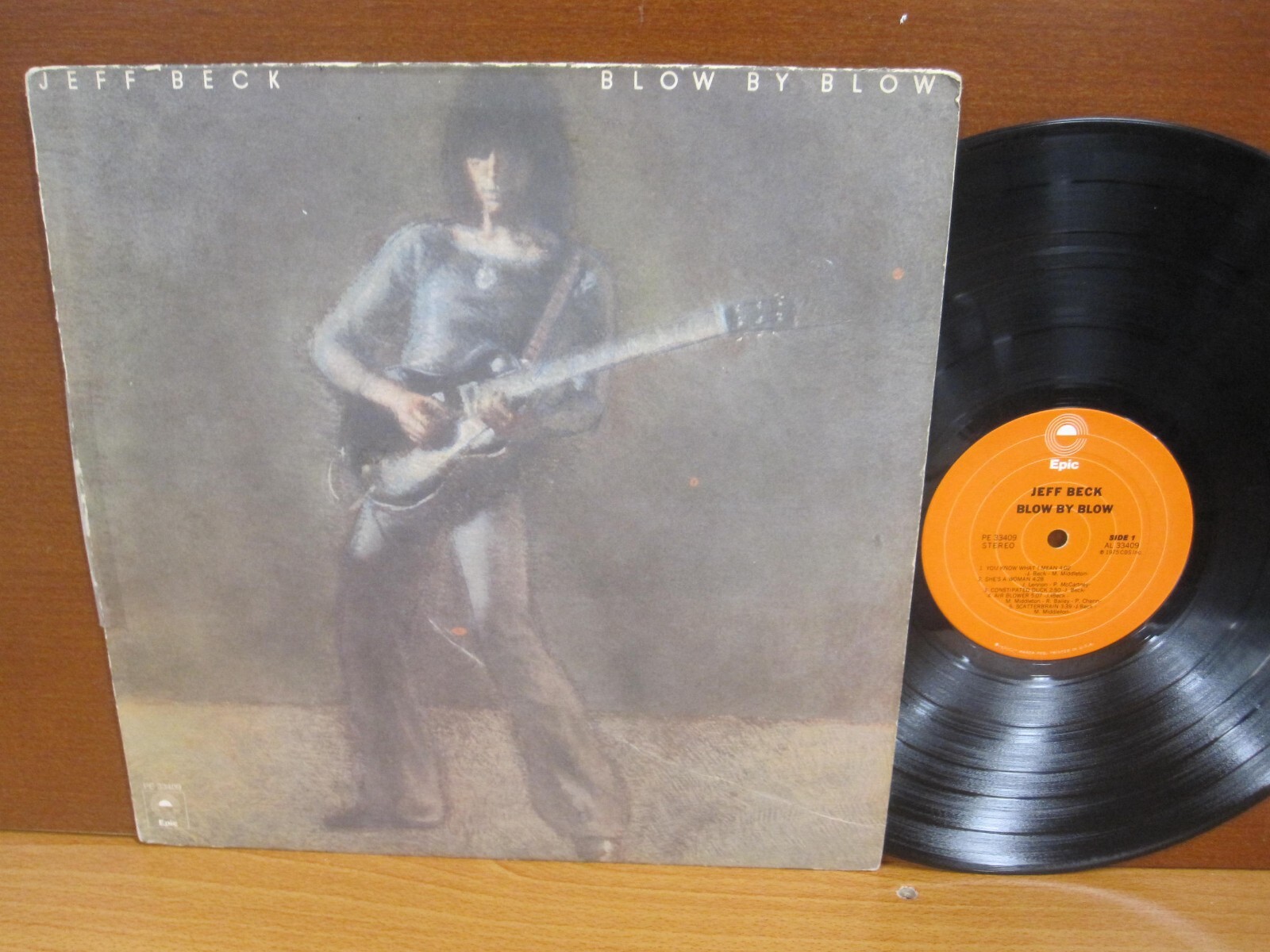 ジェフベック　BLOW BY BLOW LP レコードJEFF BECK 激レア ジェフベック BLOW BY BLOW LP レコードJEFF BECK 激レア