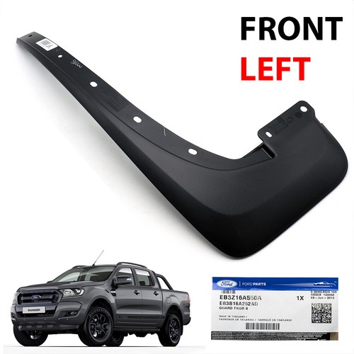 Front Lh Mud Flaps Splash Guard For Ford Ranger MC Low Lift '2015 '2019 - Picture 4 of 9