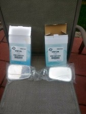 VW  AUTO MIRROR--REPLACEMENT GLASS WITH BASE mirrors====PAIR--RIGHT AND LEFT