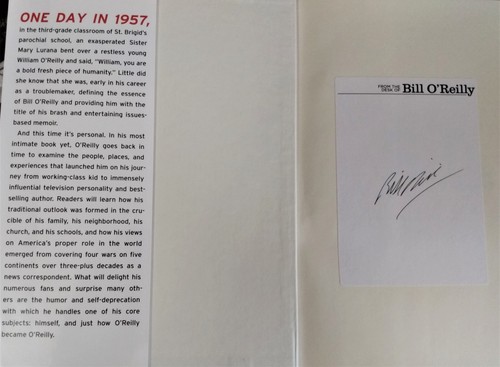 A BOLD FRESH PIECE OF HUMANITY - Bill O'Reilly (hc/dj) As New !!! SIGNED !!! - Picture 5 of 9