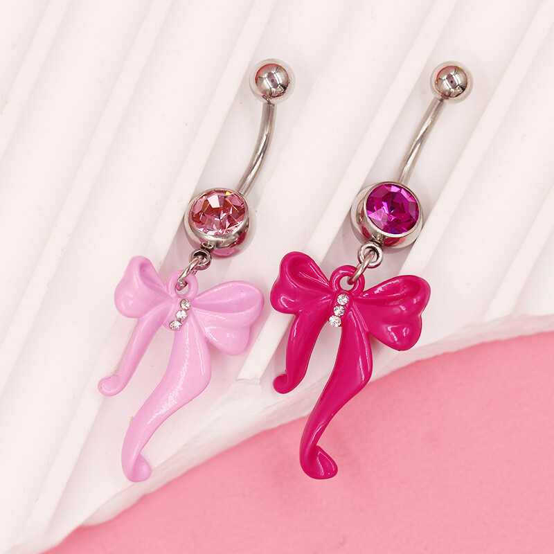 Fashion Cat Claw Belly Button Rings Exquisite Flamingo Navel Piercing Rings Gift