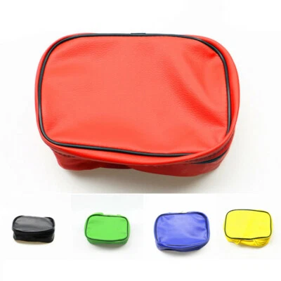 Motorcycle Universal PU Leather Tool Bag Storage Tool For XR250 KLX250 DRZ250 - Imagen 1 de 2
