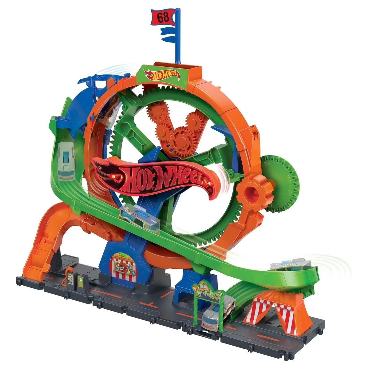 Hot Wheels City Ferris Wheel Whirl Playset Ages 4