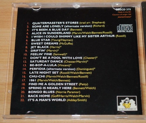 The Shadows - The EP Collection Volume Three - 1993 See For Miles Label CD - Imagen 3 de 4