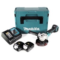 Makita Dga 504 Rfj Akku Winkelschleifer 18V Brushless + 2X Akku 3Ah + LadegeräT