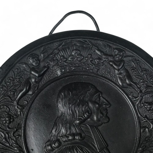 Circa 1840 Wedgwood Basalt Plaque of John Wesley - Picture 3 of 7