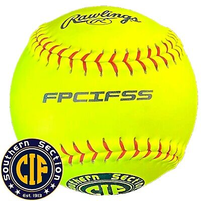 12-Pack Rawlings USSSA Official 12-Inch Fastpitch Softballs