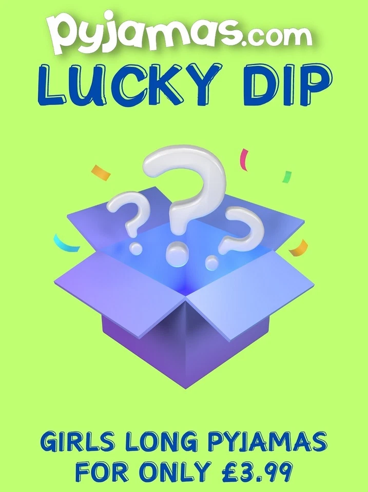 THEPYJAMAFACTORY Girls Lucky Dip Short Pyjamas 9 Years To 16 Years £3.99