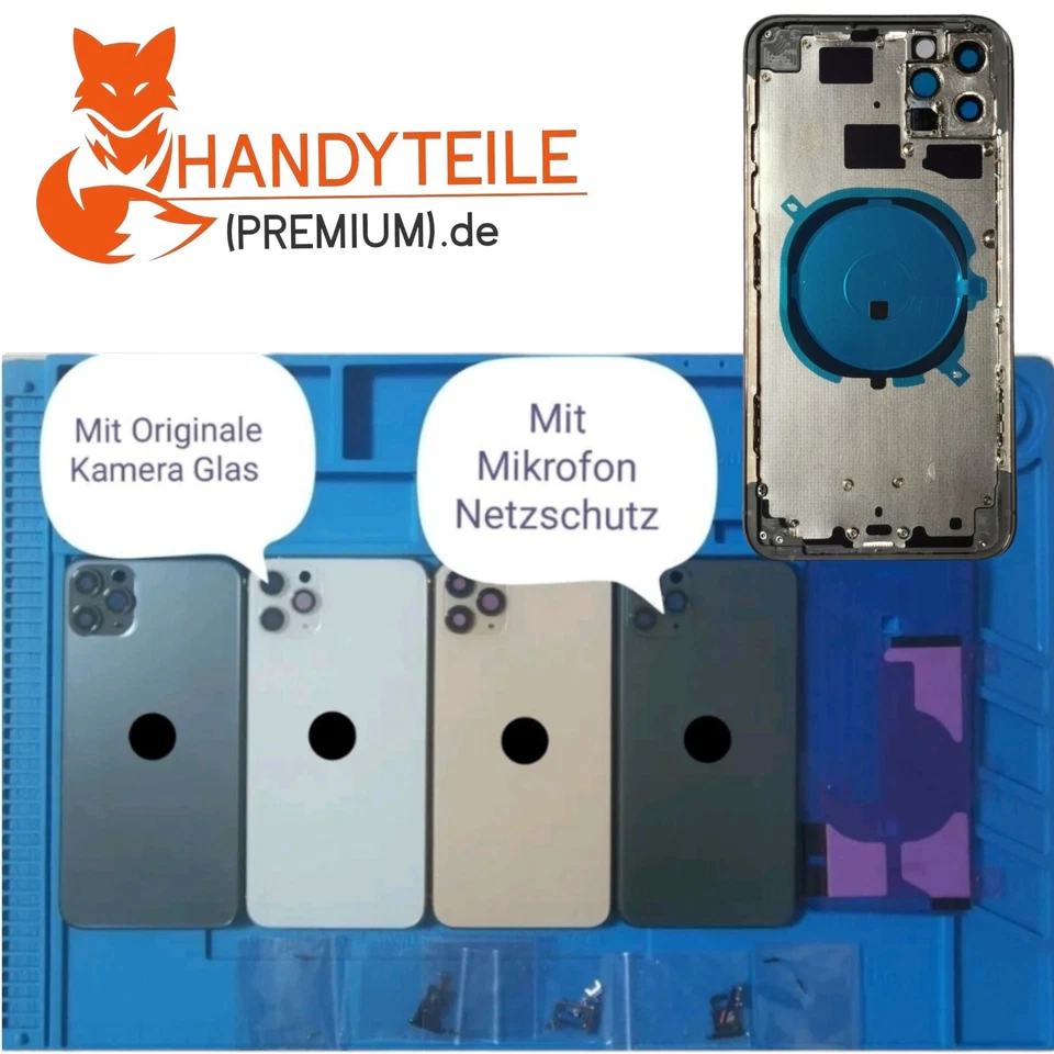 RAHMEN Für IPHONE 11 Pro Gehäuse Backcover Hochwertige Qualität TOP Vormontier