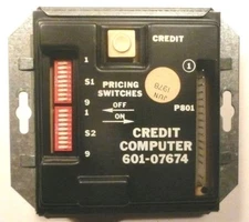 ROWE JUKEBOX part:  Warrented-to-Work  CREDIT COMPUTER 601-07674