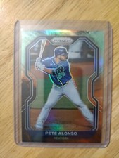 2021 Panini Prizm Pete Alonso Cosmic Haze Prizm Refractor Tier II #171