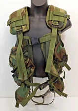 Military Enhanced Tactical Load Bearing Camo Vest by Specialty Defense Systems