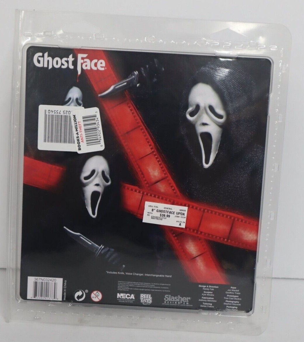 NECA Reel Toys Scream - Ghost Face Clothed 8