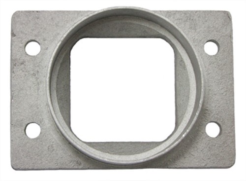 Powerrohr Sport Luftfilter Anschluss Adapter rund auf eckig