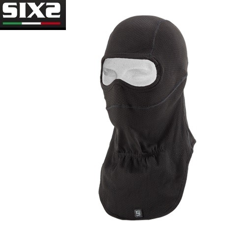 Balaclava Under helmet Carbon Activewear X MIX Motorrad SIXS ALL BLACK